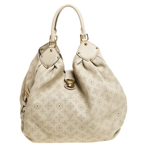 lv mahina leather